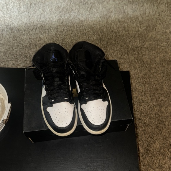 Jordan 1 mid Blue Racers - Picture 4 of 8